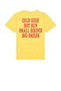 view 1 of 4 Hot Sun Tee in Yellow