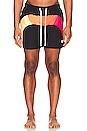 view 5 of 5 Spectrum Swim Short in Black