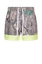 view 1 of 4 Camo Swim Short in Black