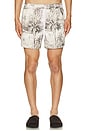 view 4 of 5 Tropical Camo Swim Shorts in Camo