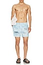 view 5 of 5 Jean Swim Shorts in Blue