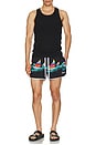 view 5 of 5 Sailing Tanning Swim Shorts in Black
