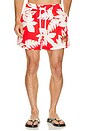 view 1 of 5 x Jimmy Buffett's Margaritaville Beach Club Swim Short in Red