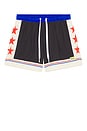 view 5 of 6 USA Leisure Swim Short in Black