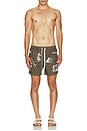 view 5 of 6 Club Swim Short in Leopard
