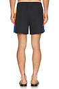 view 4 of 6 Side Block Swim Short in Black