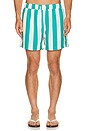 view 1 of 5 Travel Swim Short in Teal