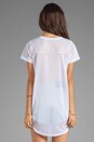 view 2 of 4 Athletic Jersey Tunic in White