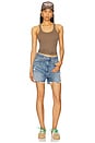 view 5 of 6 Brooke Short in Blake With Madras Patchwork