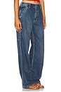 view 2 of 6 Teri Wide Leg Carpenter in Shane Indigo