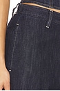 view 6 of 6 TERI 와이드 레그 in Drapey Rinse Indigo
