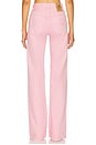 view 4 of 6 Dena Wide Leg Jeans in Orchid Pink