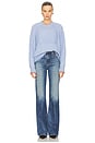 view 5 of 6 Dena Wide Leg Jeans in Fenmore Blue