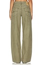 view 4 of 6 Teri Wide Leg Jeans in Olive Green