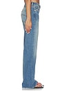 view 3 of 6 JAMBES LARGES AUDREY in Rehan Blue