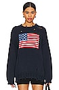 view 1 of 4 Flag Sweater in Navy
