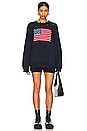 view 4 of 4 Flag Sweater in Navy