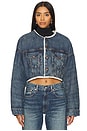 view 1 of 4 Oversized Cropped Denim Jacket in Eldon