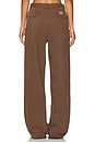 view 4 of 6 PANTALON DOUBLE PINCE BLAIR in Chestnut