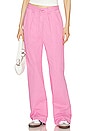 view 1 of 4 Blair Double Pleated Chino Pant in Fuchsia