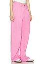 view 2 of 4 Blair Double Pleated Chino Pant in Fuchsia