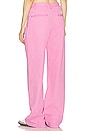 view 3 of 4 Blair Double Pleated Chino Pant in Fuchsia
