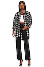 view 4 of 4 Button Front Shirt in Black Plaid