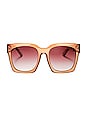 view 1 of 3 Anonymous in Taupe Crystal & Brown Gradient