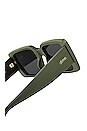 view 3 of 3 LUNETTES DE SOLEIL BRUNCH in Matte Olive Green + G15