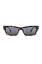 view 1 of 3 LUNETTES DE SOLEIL LAUREL in Tortoise & Grey