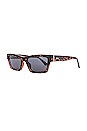 view 2 of 3 LUNETTES DE SOLEIL LAUREL in Tortoise & Grey