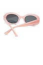 view 2 of 2 X Meredith Duxbury Duxbury Sunglasses in Cotton Candy Pink And Grey