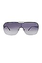 view 1 of 2 Wilshire Sunglasses in Black And Grey