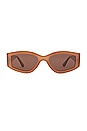 view 1 of 3 Robertson Sunglasses in Light Taupe & Polarized Light Brown