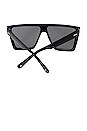 view 2 of 2 GAFAS DE SOL UNLOCKED in Matte Black Grey Mirror Lens Polarized