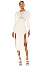 view 1 of 3 Hosiery Shadow Dress in Ivory