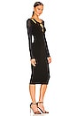 view 2 of 3 Hosiery E Hook Overlay Dress in Black & Navy