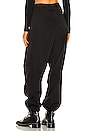 view 3 of 4 Cotton Parachute Pant in Black