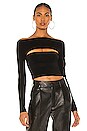 view 1 of 4 Two Piece Tube Top in Black