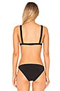 view 3 of 4 Frame Bikini Top in Black
