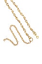 view 6 of 6 Love Charms Belt Chain in Metallic Gold