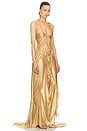 view 2 of 4 VESTIDO LOVE in Gold