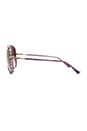 view 3 of 3 Condor Two Sunglasses in Purple Swirl & 18K Gold