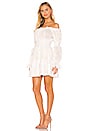 view 2 of 3 Off The Shoulder Dress in White Light