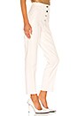 view 2 of 4 PANTALON EN CUIR VEGAN LEATHER in White