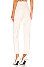 view 3 of 4 PANTALON EN CUIR VEGAN LEATHER in White