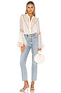 view 4 of 4 BLUSA in Ivory & Tea