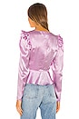 view 3 of 4 Sweetheart Neckline Blouse in Sweet Lilac