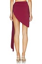 view 4 of 6 Sesh Mini Skirt in Ruby Red