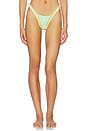 view 1 of 4 BRAGUITA BIKINI ADA in Pastel Green & Pastel Yellow
